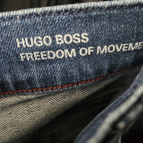 Hugo Boss Green Label Men's Stretch Denim Jeans Size 38x32 - Picture 5 of 8